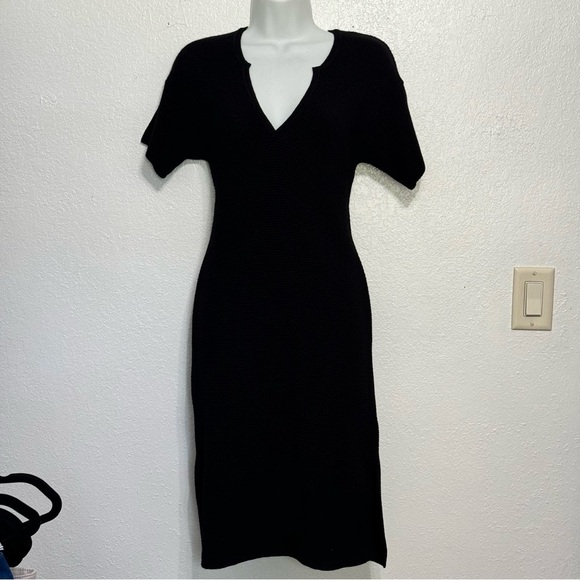 Mer|Sea Ixchel Black Knit Dress Size Medium NWT - Picture 5 of 14